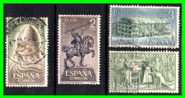 ESPAÑA SELLOS AÑO 1962   - RODRIGO DIAZ DE VIVAR  – SERIE - - Used Stamps