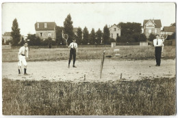 Joueurs De TENNIS - CARTE PHOTO Du 25 Juillet 1913 - Tenis