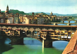 FIRENZE, TOSCANA, ARCHITECTURE, BRIDGE, ITALY, POSTCARD - Firenze (Florence)