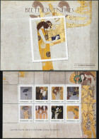 AUSTRIA - 2023 - MINIATURE SHEET MNH ** - Beethoven Frieze By Gustav Klimt - Unused Stamps