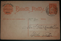 TIPO CERES - REPICADO - BANCO DO MINHO - BRAGA - Postal Stationery