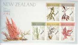 2014 New Zealand Seaweeds Plants   Miniature Sheet Of 5 MNH @ BELOW FACE VALIE - Nuovi