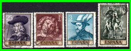 ESPAÑA SELLOS AÑO 1962   - PEDRO PABLO RUBENS  – SERIE - - Used Stamps