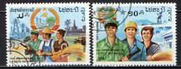 LAOS - 1985 - 10° ANNIVERSARIO DELLA REPUBBLICA - USATI - Laos