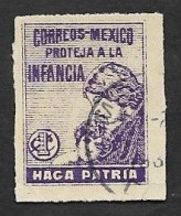 SE)1929 MEXICO PROTECT CHILDREN RING 1P SCT RA5, USED - Mexiko