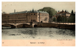 Epinal - Le Collège (colorisée) - Epinal