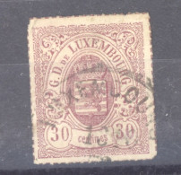 Luxembourg  :  Mi  21  (o) - 1859-1880 Armarios