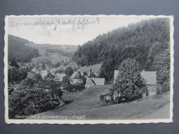 AK Niederpöbel B. Schmiedeberg In Erzgebirge Ca. 1940 /// D*59096 - Schmiedeberg (Erzgeb.)
