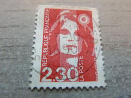 Marianne De Briat - 2F.30 - Yt 2629 - Rouge - Oblitéré - Année 1990 - - 1989-1996 Bicentenial Marianne