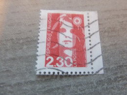 Marianne De Briat - 2F.30 - Yt 2629 - Rouge - Oblitéré - Année 1990 - - 1989-1996 Bicentenial Marianne