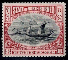 NORTH BORNEO 1894 COUNTRY VIEWS MI No 54 MNH VF!! - Borneo Del Nord (...-1963)