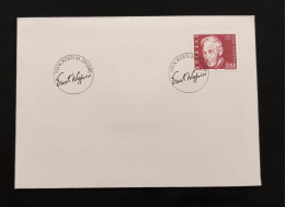 DM)1981, SWEDEN, FIRST DAY COVER, ISSUE, ERNST WIGFORSS, LINGUIST AND POLITICIAN, FDC - Sonstige & Ohne Zuordnung