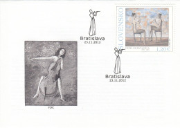 FDC SLOVAKIA 696 - FDC