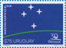 Uruguay 2021 ** 30 Years Southern Common Market (MERCOSUR). Uruguay 2021 ** 30 Años Mercado Común Del Sur (MERCOSUR). - Uruguay