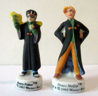 Fèves Mates - Harry Potter Et Draco Malfoy Dans La Chambre Des Secrets - Warner Bross - 2003 - Characters