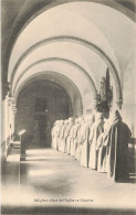 Roybon Abbaye Notre Dame De Chambarand Religieux Allant De L'eglise Au Chapitre - Roybon