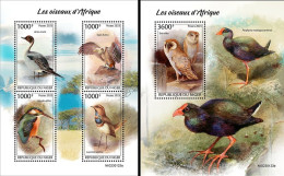 Niger 2023, Animals, Birds Of Africa, 4val In BF+BF - Niger (1960-...)