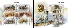 Niger 2023, Animals, Dogs, 4val In BF+BF - Niger (1960-...)