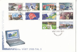 FDC SWEDEN 2162-2171 - FDC