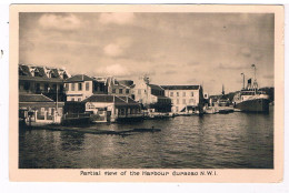 AM-319  WILLEMSTAD : Partial View Of The Harbour Curacao - Curaçao
