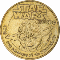 France, Jeton Touristique, Star Wars L'Expo, Yoda, 2006, MDP, Or Nordique, SUP+ - Altri & Non Classificati