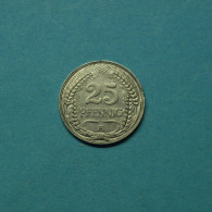 Kaiserreich 1909 A 25 Pfennig (M5209 - Other & Unclassified