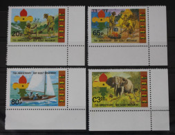 Ghana 940-943 Postfrisch Pfadfinder #WS170 - Ghana (1957-...)