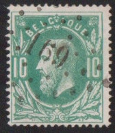 N°30  N°169 OBL A POINT - 1869-1883 Leopold II