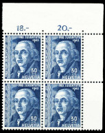 SCHWEIZ PRO JUVENTUTE Nr 415 Postfrisch VIERERBLOCK ECK X4FAD92 - Unused Stamps