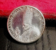 Vaticano Medaglia Argento TOTIS TUUS 1978 Giovanni Paolo II - Monarquía/ Nobleza