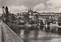 66949 - Tschechien - Prag - Praha - Prager Burg Von Der Karlsbrücke - 1965 - Tchéquie