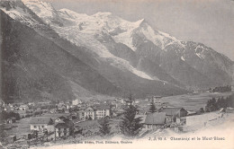 74-CHAMONIX MONT BLANC-N°T1140-A/0343 - Chamonix-Mont-Blanc