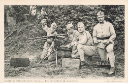 Militaria Isere Viriville Camp De Chambaran Les Mitrailleurs En Manoeuvre - Barracks