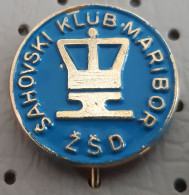 Chess Club ZSD MARIBOR  Slovenia Ex Yugoslavia Pin - Other & Unclassified