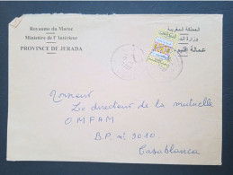 Maroc - Morocco - Marruecos - 2010 - Lettre Avec 1 Vignette Type 1 - N°9 - Marruecos (1956-...)