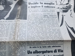 STAMPA SERA  25/6/1964 CASTEL DI JUDICA CALTAGIRONE VIU’ CANDIA CANAVESE DESANA VERCELLI DOLCEDO - Autres & Non Classés