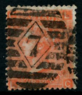GROSSBRITANNIEN 1840-1901 Nr 24 PL09X Gestempelt X6A1D66 - Used Stamps