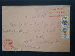 Maroc - Morocco - Marruecos - 2010 - Lettre Avec 2 Vignettes Type 1 - N°8 - Morocco (1956-...)