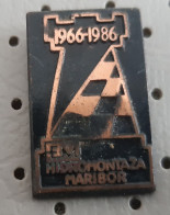 Chess Club SD EM Hidromontaza Maribor 1966/1986  Slovenia Ex Yugoslavia Pin - Other & Unclassified