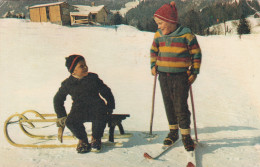 Sport - Skiing - Children In Yugoslavia - Wintersport