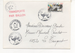 Timbre France Seul Sur Lettre YT 2889 Transporté Par Ballon : Montgolfiades D'Amiens Du 02/101994 - 1961-....