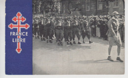 CPA France Libre - Forces Françaises Libres - Défilé Des Soldats De La France Libre Dans Les Rues De Londres - Weltkrieg 1939-45