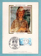 Carte Maximum France 1982 - Saint François D'Assise  YT 2198 - Paris - 1980-1989