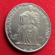 Vatican 2 Lire 1942 Vaticano    W ºº - Vaticano