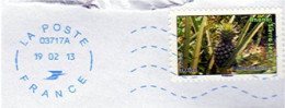 OBLITÉRATION NÉOPOST BLEUE LA POSTE 03717A SUR ENVELOPPE ENTIÈRE _N425 - Maschinenstempel (Sonstige)