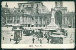 Napoli Città Piazza Dante Tram Alterocca 5796 Cartolina MX5690 - Napoli