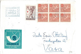 Finland   1956   60th Anniversary Of The Tourism Association  Mi 346 Finlandia 11.7.1956 - Lettres & Documents