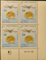 LP3969/494 - SPM - 1992 - Faune Et Flore - N°560 BLOC NEUF** Avec Coin Daté - Ungebraucht