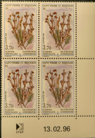 LP3969/495 - SPM - 1996 - Mousses Et Lichens - N°626 BLOC NEUF** Avec Coin Daté - Unused Stamps