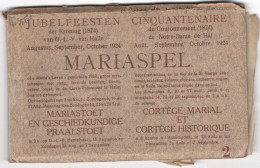 Halle - Jubelfeesten 1924 - Mariaspel - & 10 Cards Complete - Halle